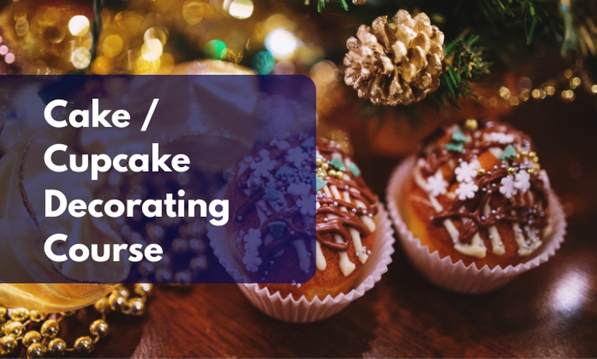 Image 1: Learn Cake and Cupcake Decorating with Hands-On Skills