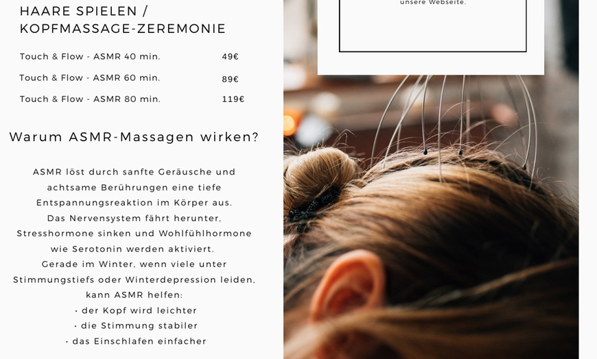Image 3: Deine Auszeit vom Alltag: wohltuende Headspa-Rituale à 40 Min