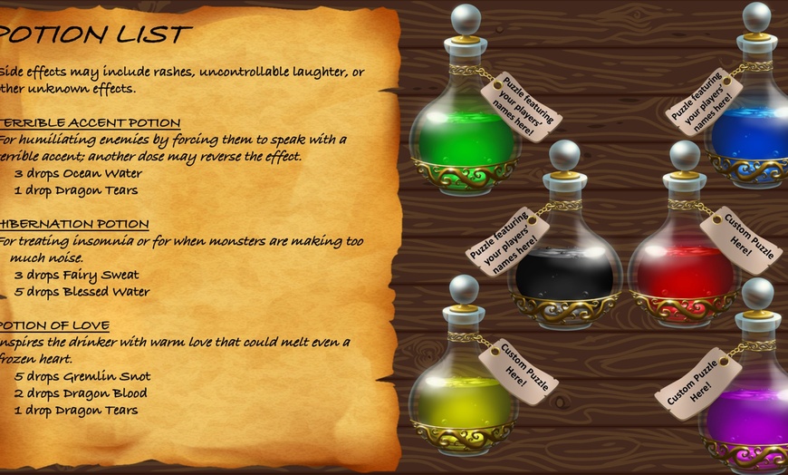 Image 4: Solve Fun Puzzles with Virtual Escape Room Challenge