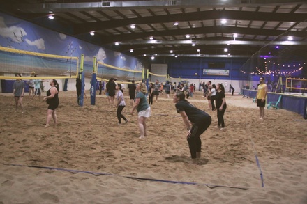 Tuesday, Thursday or Sunday Evening Open Play - Admission for 2 - North Beach LI Volleyball