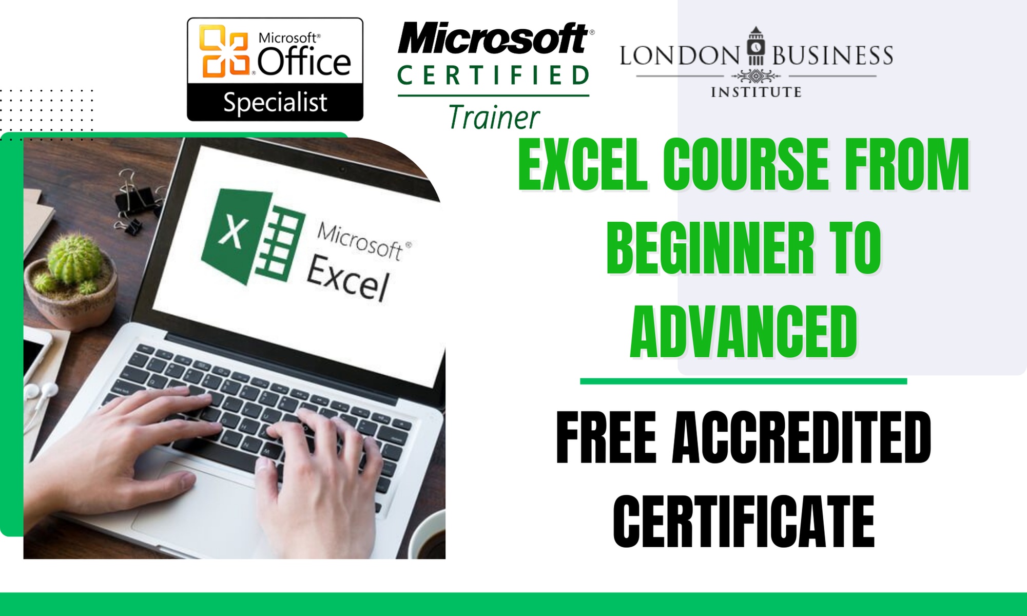 Excel Course: Beginner to Advanced + Accredited Certificate (Up To 90% Off)
