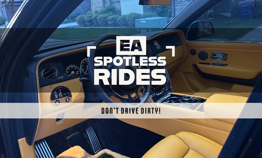 Image 1: Up to 30% Off on Exterior Car Wash -- Hand Wash at EA Spotless Rides