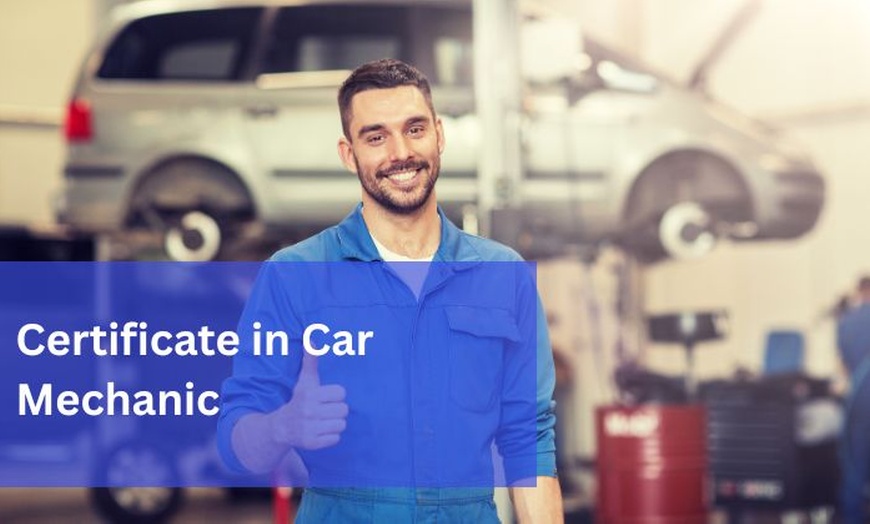 Image 1: Certificate in Car Mechanic Course