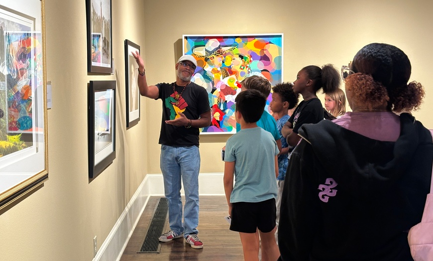Image 5: Discover American Art and VIP Chalktoberfest Experience