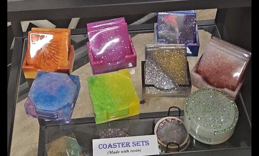 Image 3: Up to 51% Off on Custom - Coasters at Sisters By Grace Skincare & More LLC
