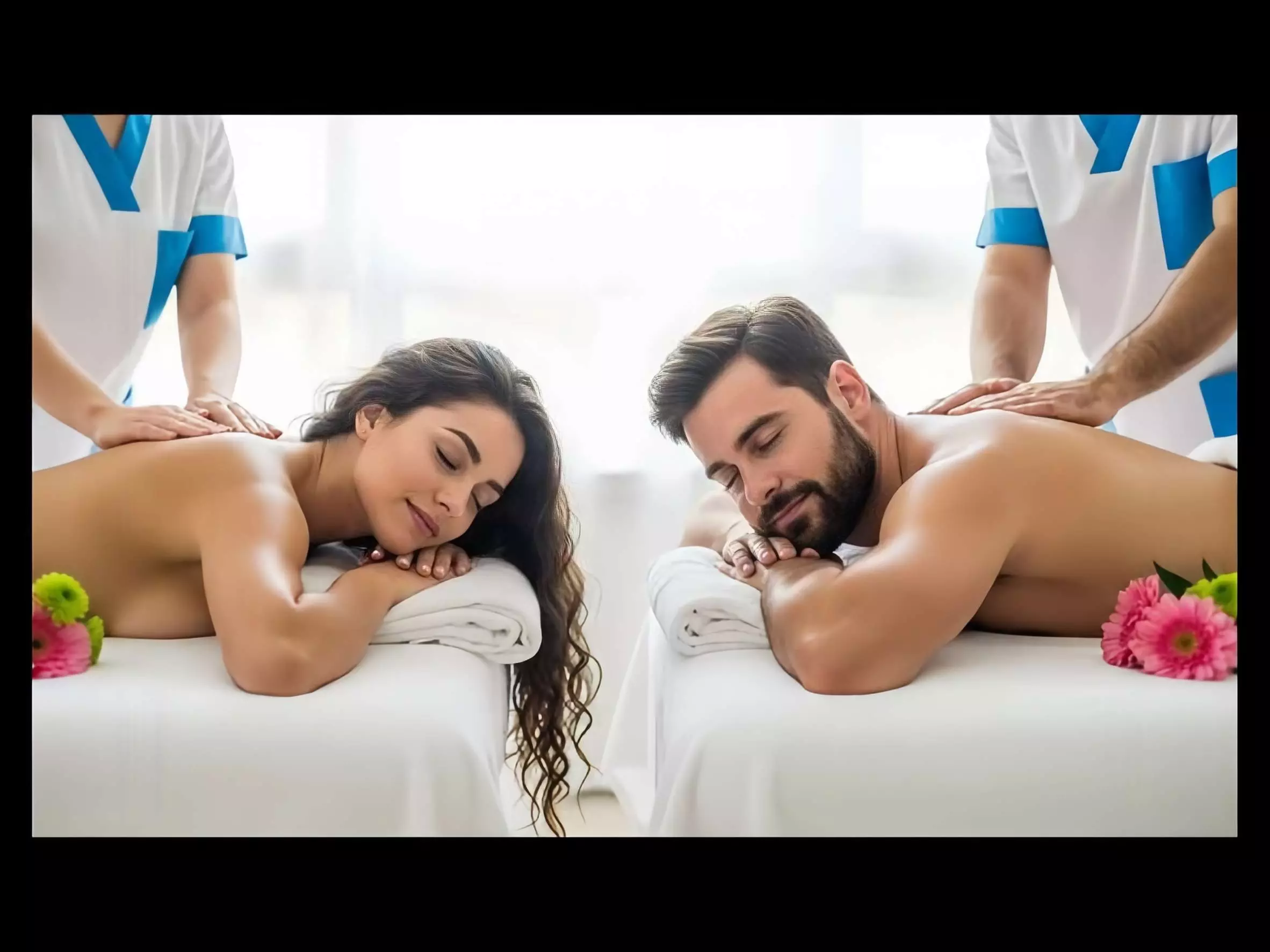 Rejuvenate with Relaxing Massage Options: Foot, Back, Chair or Couples