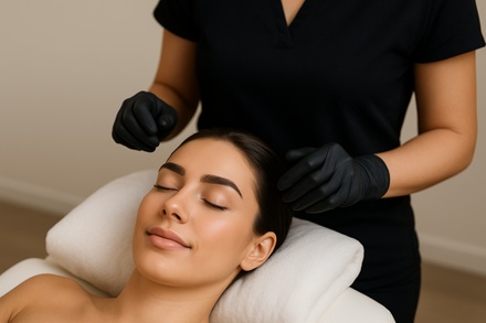 One Microblading Session with Four-to-Six-Week Touchup - The girl spot spa aesthetic