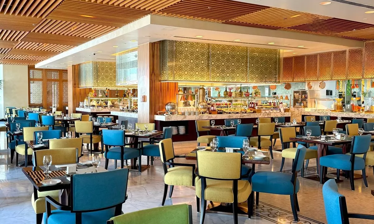 Lunch or Dinner Buffet with Soft Beverages for Up to Four Adults or A Child at The Artisan Kitchen at 5* Bab Al Qasr - Primary Image