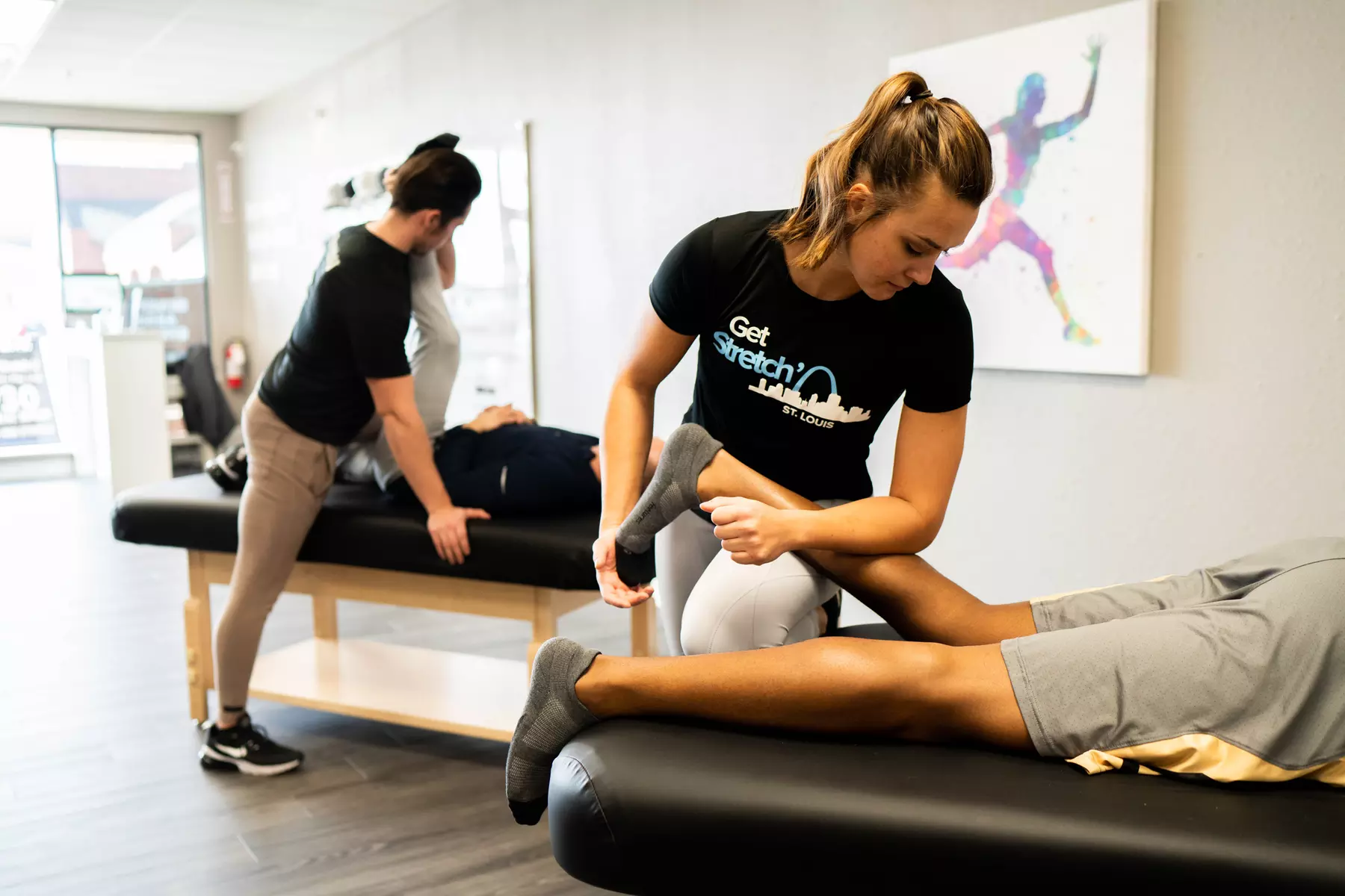 One, Two, or Three 40-Minute Stretching Sessions for Flexibility