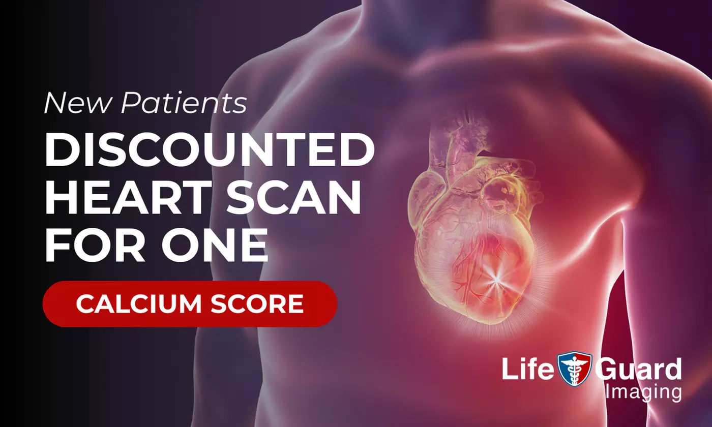Heart Scan/Calcium Score and Consultation for Two w/Low-Radiation Tech