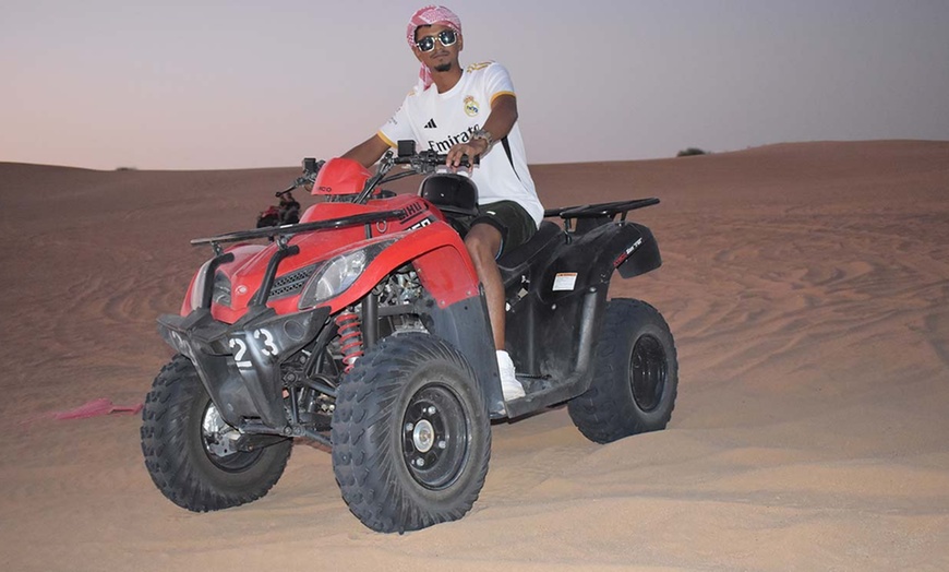 Image 3: Thrilling 250cc Quad Bike Experience in the Desert