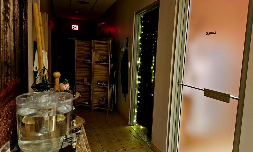 Image 2: Detox & Relax: 30-Min Infrared Salt Sauna (1, 3, or 5 Sessions) 
