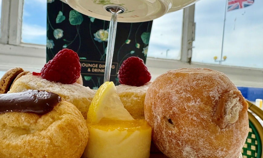 Image 1: Afternoon Tea: Experiences for 2, 4, with or without Prosecco at Cumberland Hotel Eastbourne (Up to 30% Off)