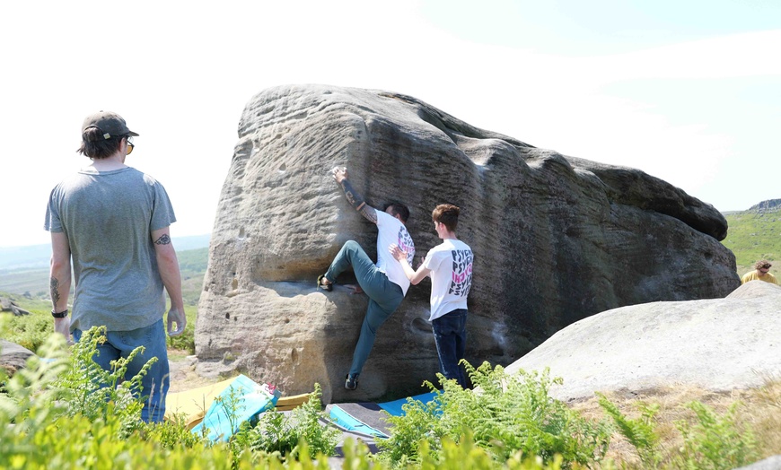 Image 1: Introduction to Outdoor Bouldering: One, Family 4, or Full Group of 8
