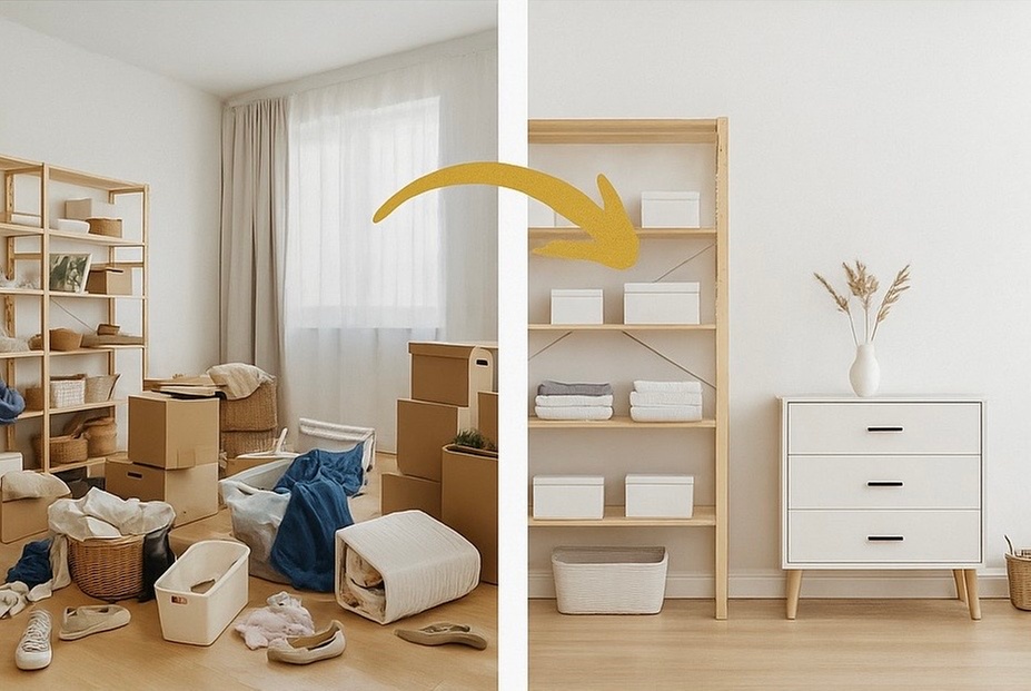 Three or Five Hours of Home Organization with Two People