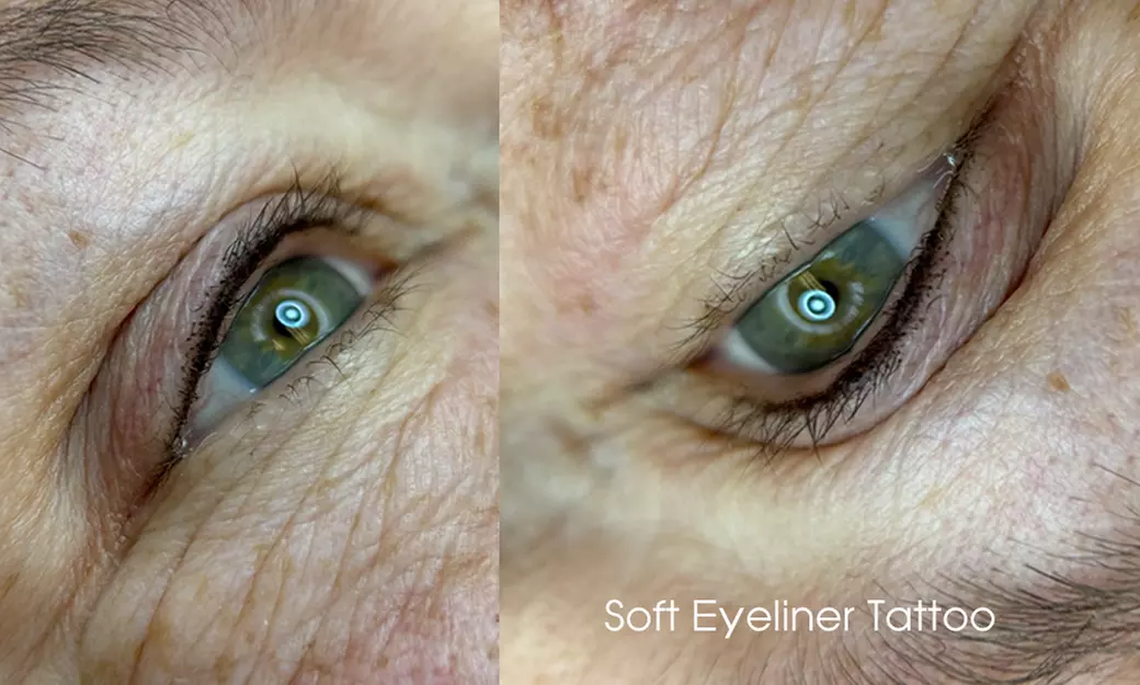 Nano Hairstroke Brows, Ombre Brows, or Eyeliner Tattoo