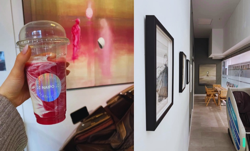 Image 5: Wellness-Smoothie oder Heißgetränk & Entspannen im NAIPO Massagesessel