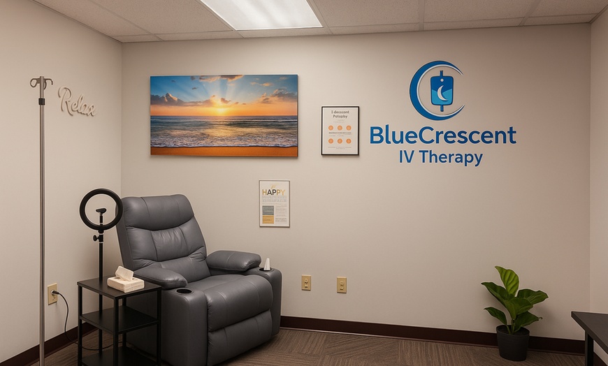 Image 1: Standard or Premium IV Therapy to Boost Energy & Wellness