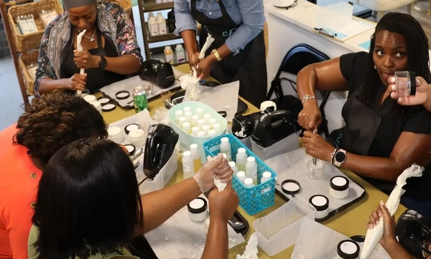 Image 6: Unleash with One, or Two 60 minute Luxury Body Butter Making Class