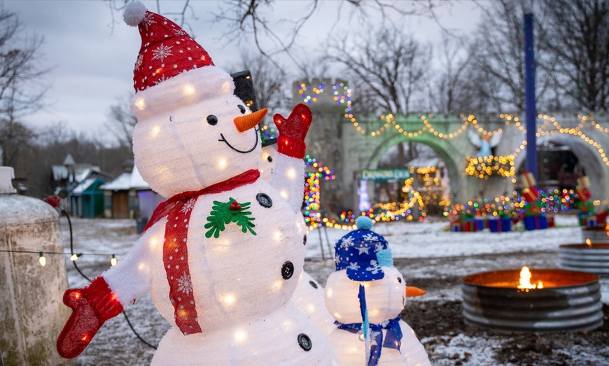 Image 2: X-Mas Lights Festival at HollyDazzle in Holly for Adults or Child