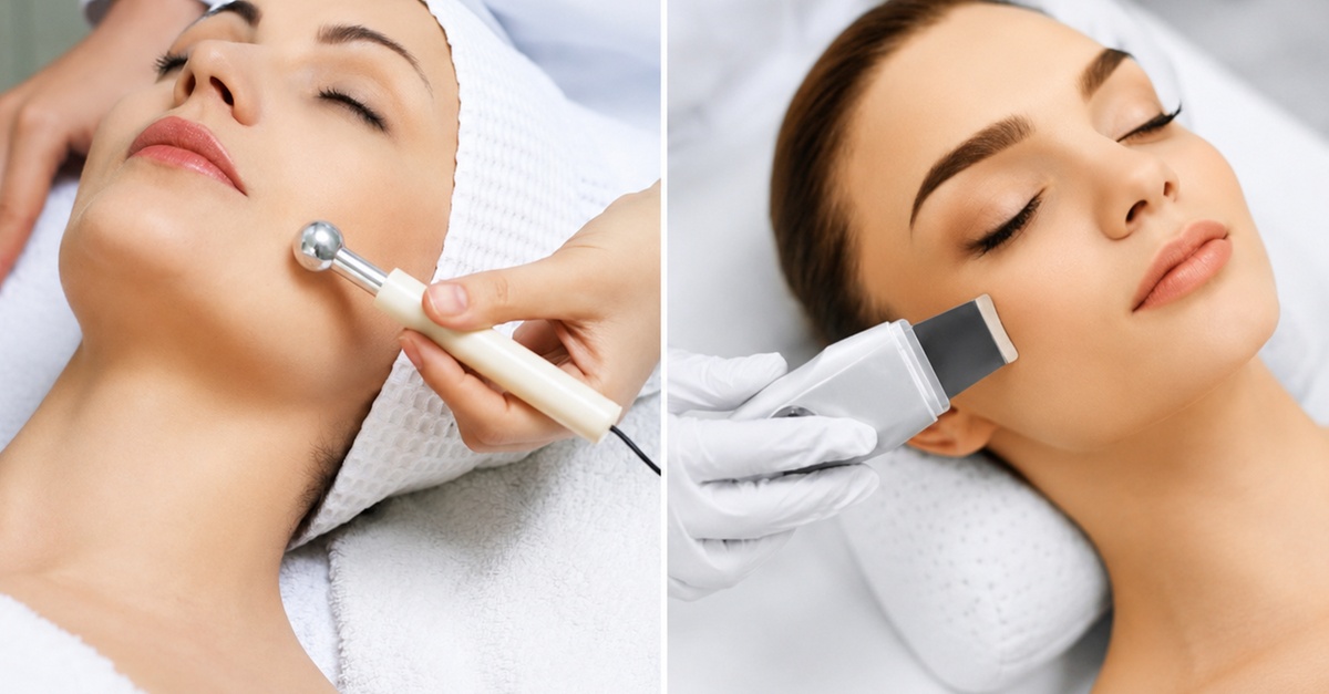 Limpieza facial avanzada con peeling ultrasónico en Valencia