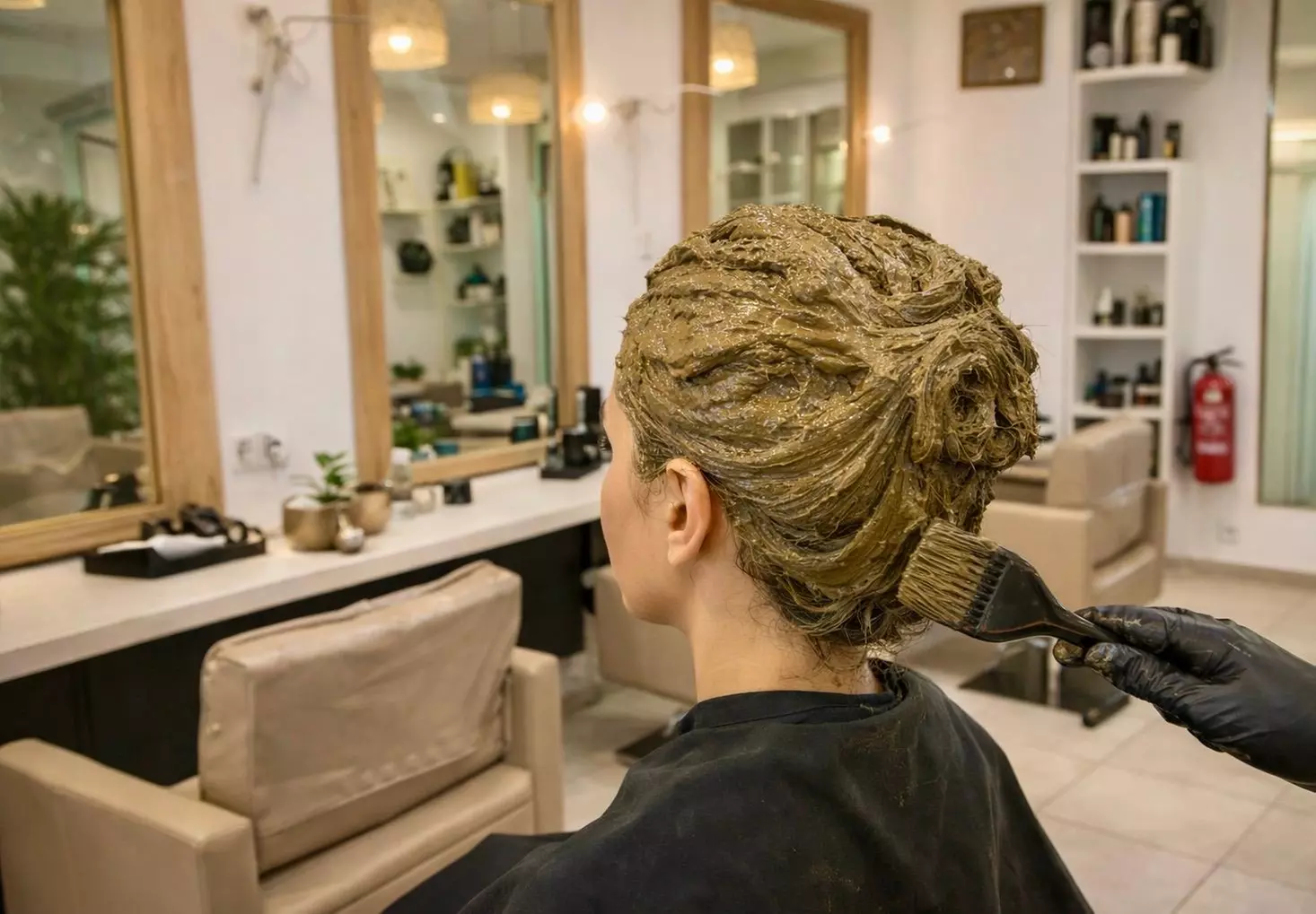 Sesión de peluquería en Non Stop Beauty