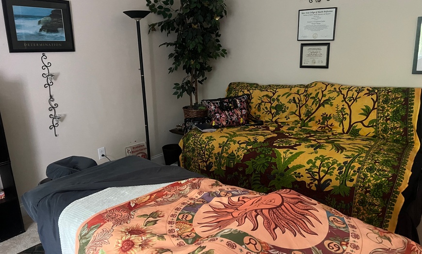 Image 2: 1 or 2 60-min Swedish/Deep Tissue Massages w/ Sound Therapy or Cupping
