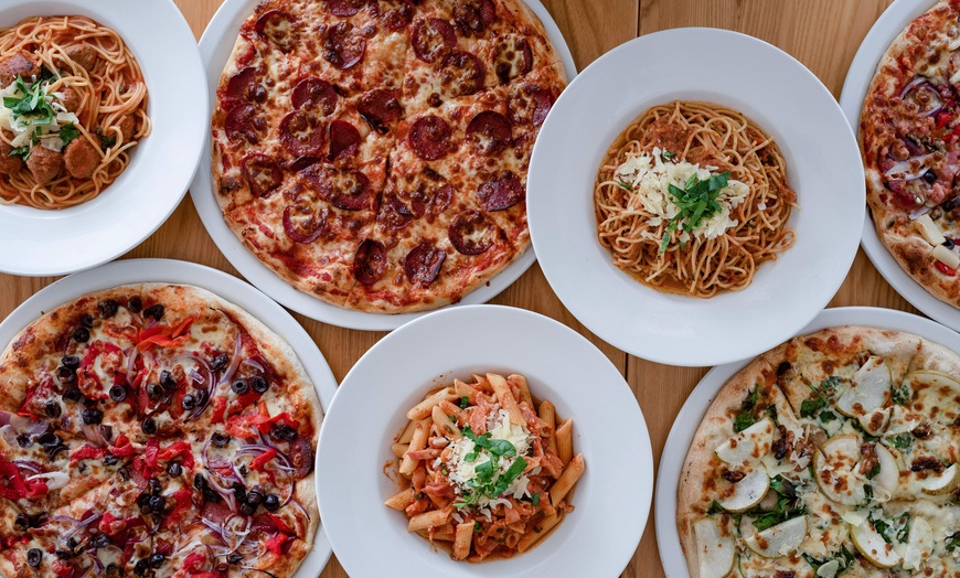 Image 1: For Two, Three, Four or Five: Any Choice of Pasta with Soft Drink