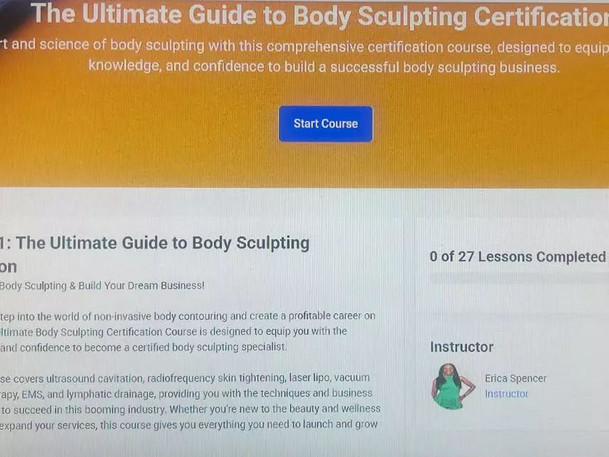Master Body Sculpting & Build Your Beauty Empire!