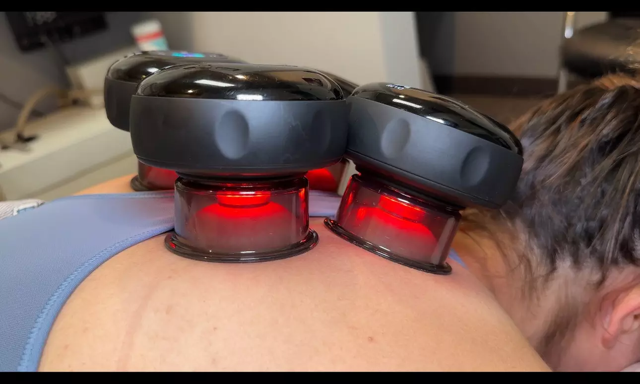 Experience Relief: Cupping Session or Medical Grade Infrared Therapy