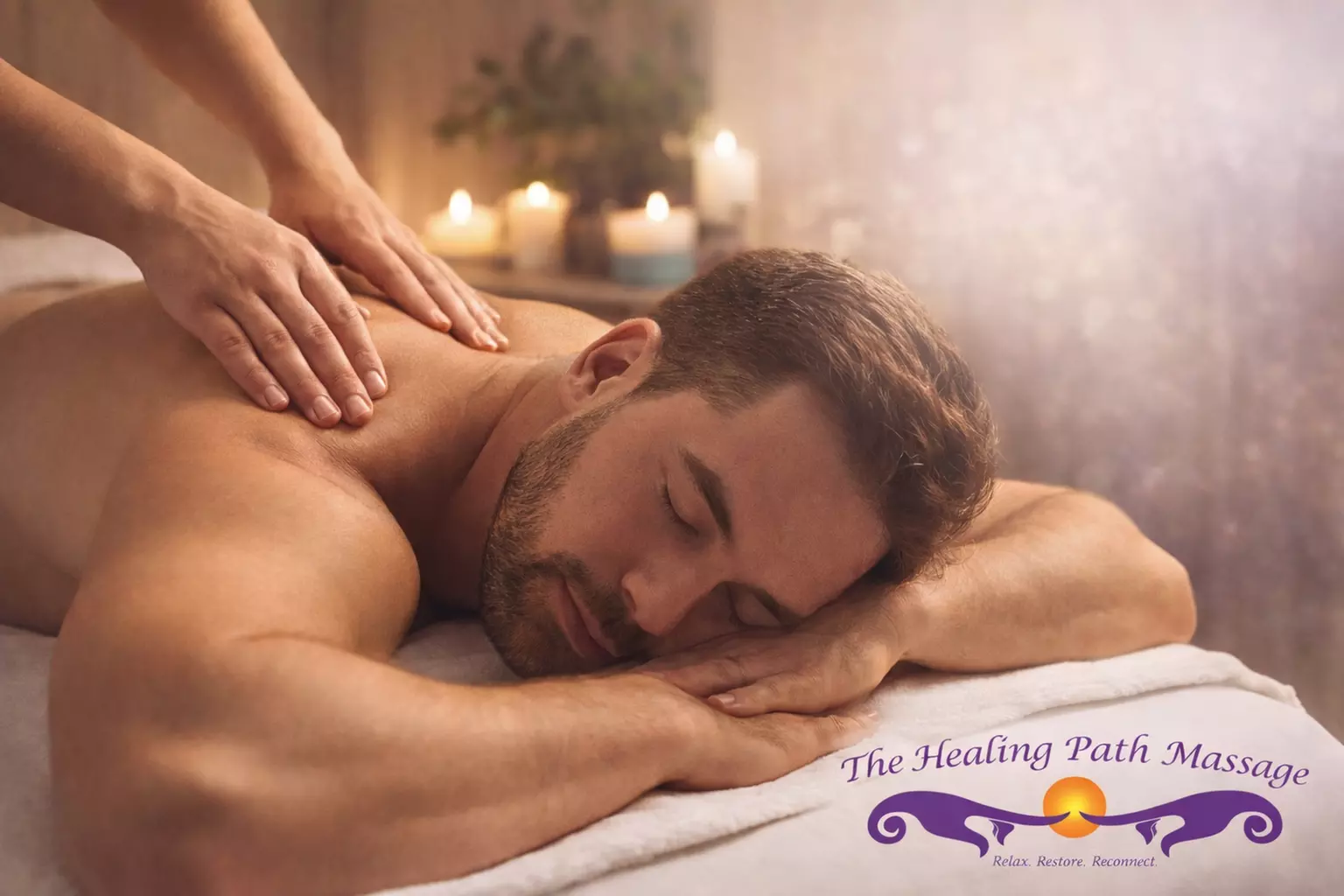 One 60- or 90-Minute Thai Combo Massage with Hot Stones & Hot Towels at The Healing Path Massage (Up to 54% Off)