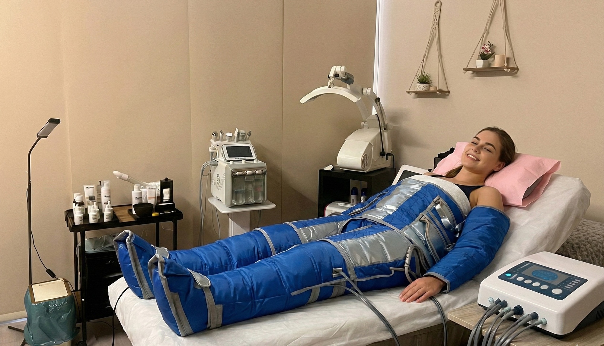 2, 4, 6 u 8 sesiones de 30 minutos de presoterapia para 1