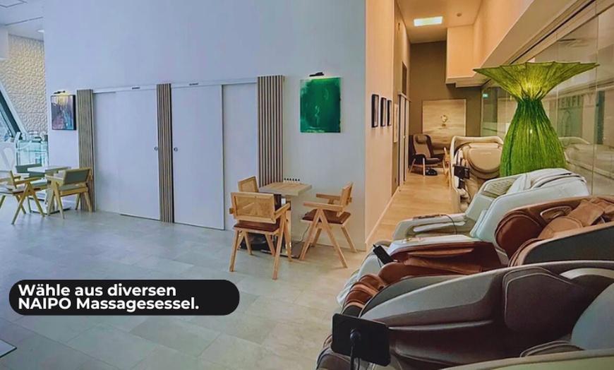 Image 4: Wellness-Smoothie oder Heißgetränk & Entspannen im NAIPO Massagesessel