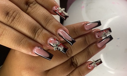 Short Acrylic Full Set One Color - Headlines