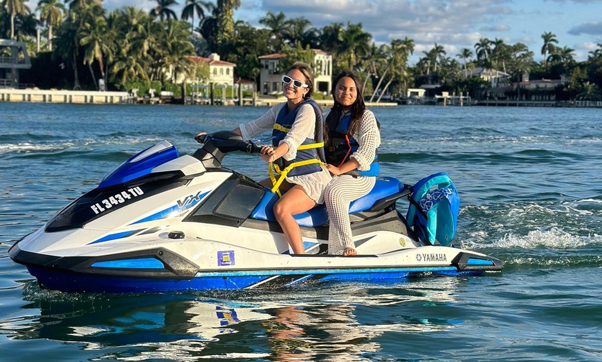 Image 2: Jet Ski Thrill and Boat Ride Adventure! 