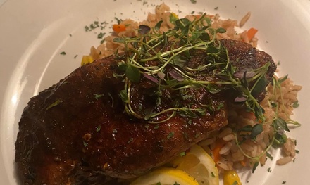 Catered Dinner with Drinks for Up to Six People Delivered to Your Home - Almond Cakes and Catering