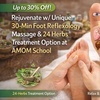 Image 1: Unique 30-Min Foot Reflexology Massage & 24 Herbs Treatment Option 