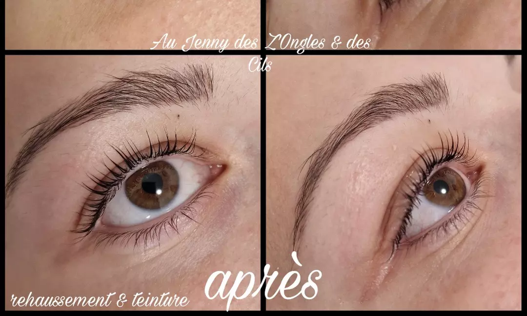 Rehaussement de cils, teinture et soin en option