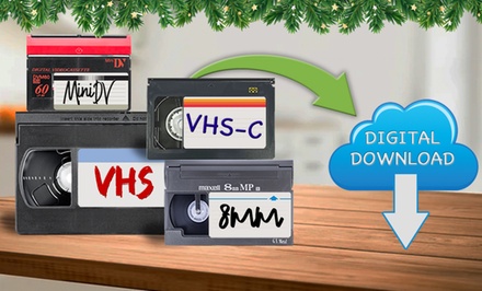 1 Videotape to Digital File Download - Videotapes to Digital Downlaod by Transfer Home Movies