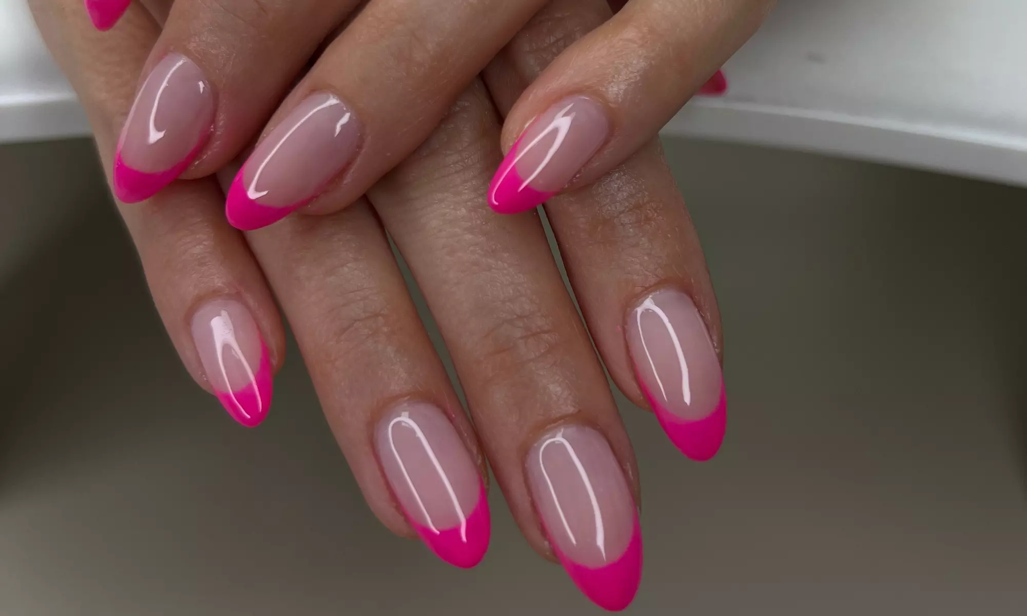 Full Acrylic or Gel New Set w/ Design or Deluxe Gel Mani and Pedi