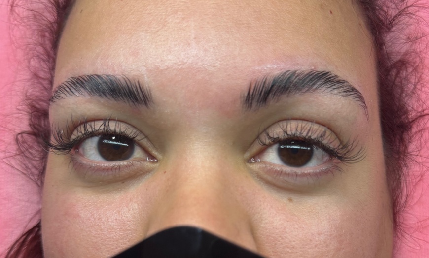 Image 5: Brow Sculpting Services – Wax, Tint & Lamination Options