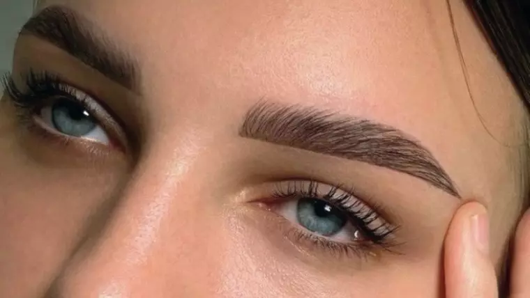 One Brow with Shaping, Tinting, and Optional Brow Lamination Session