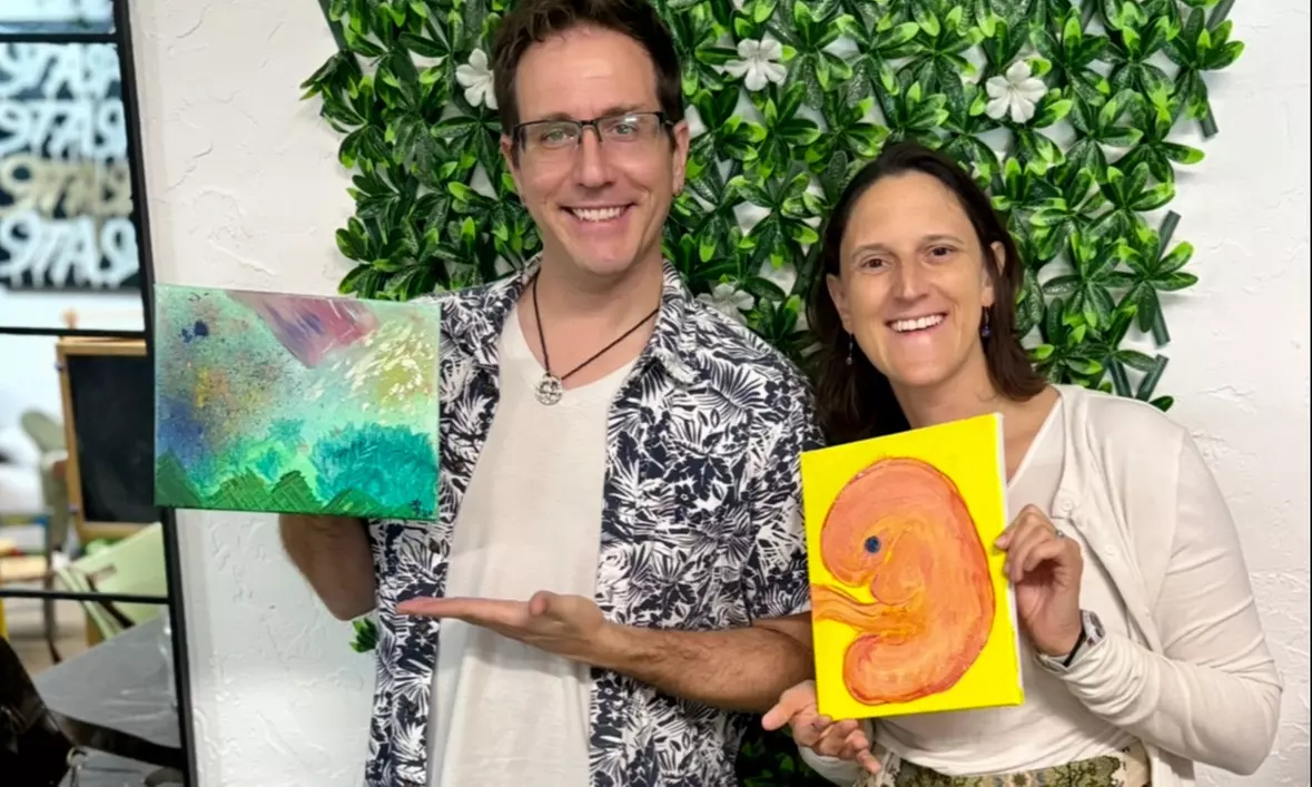 3-Hour Painting & Karaoke Party for 1, 2, or 4 People