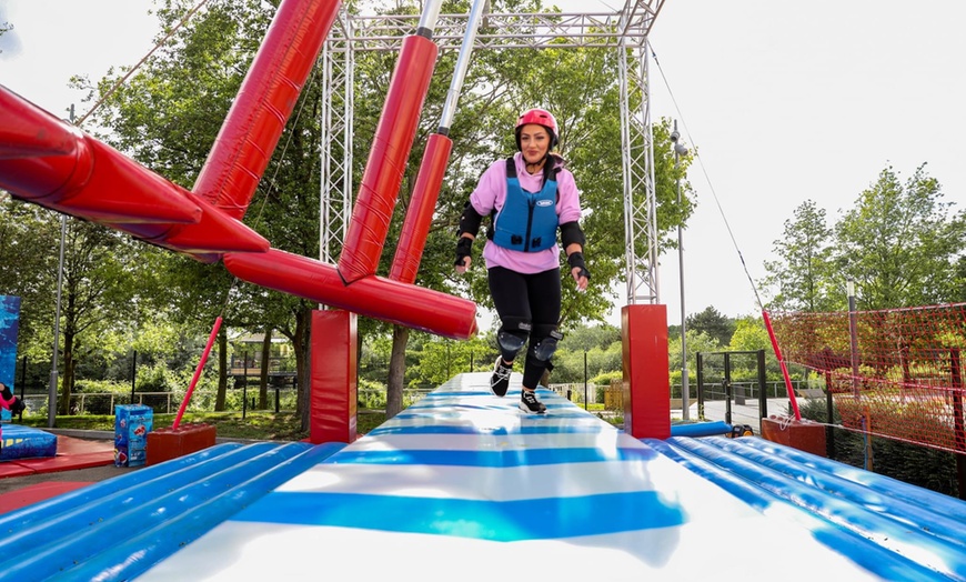 Image 2: Up to 40% Off on Obstacle Course at Wipeout Lakeside