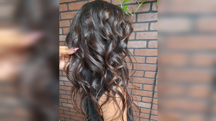 One Keratherapy Treatment. Helps eliminate frizz, 50% faster styling time, improves shine and overall health of hair. - Roots Artistry Salon