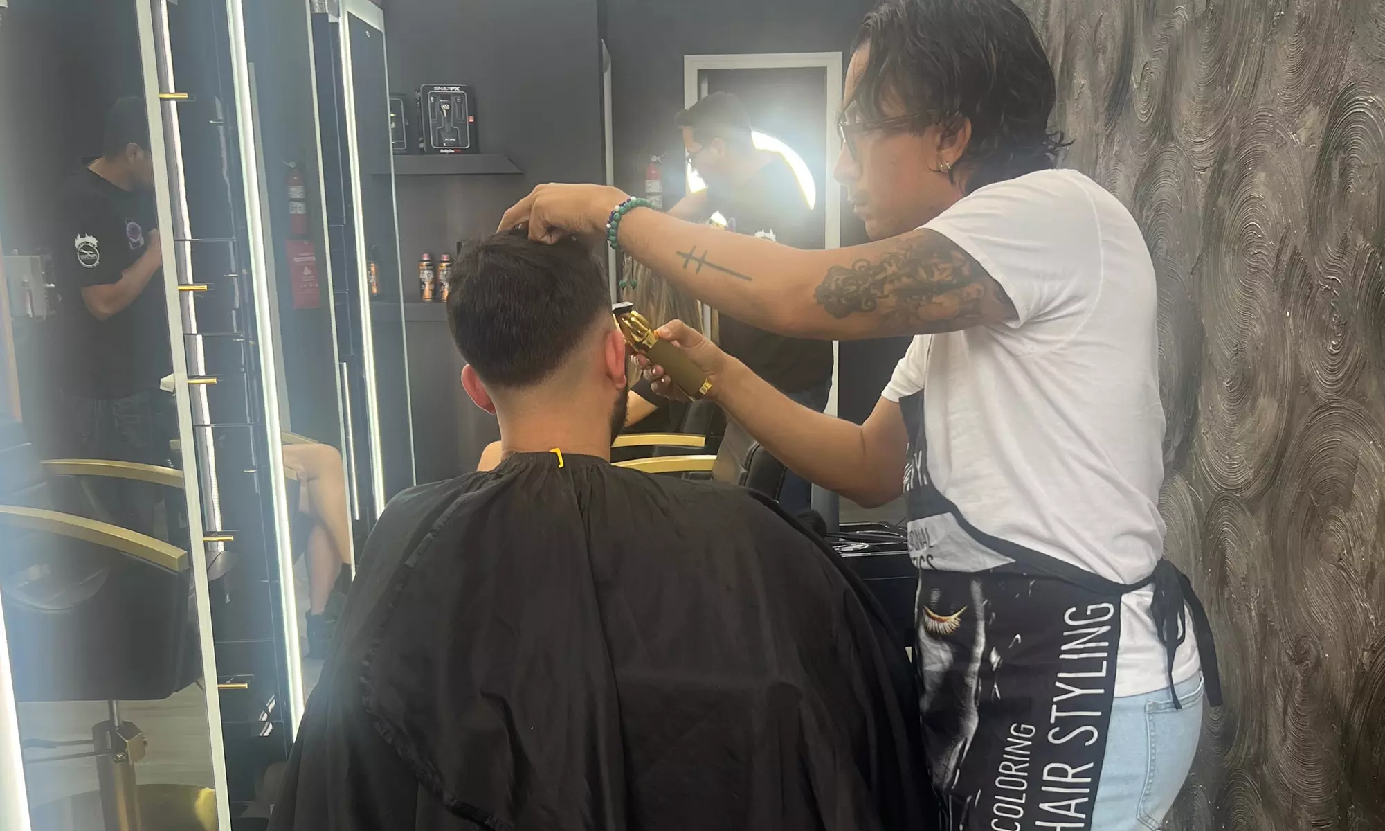 Transform Your Look with One Men's Haircut, Bread Trim, or Hair Color