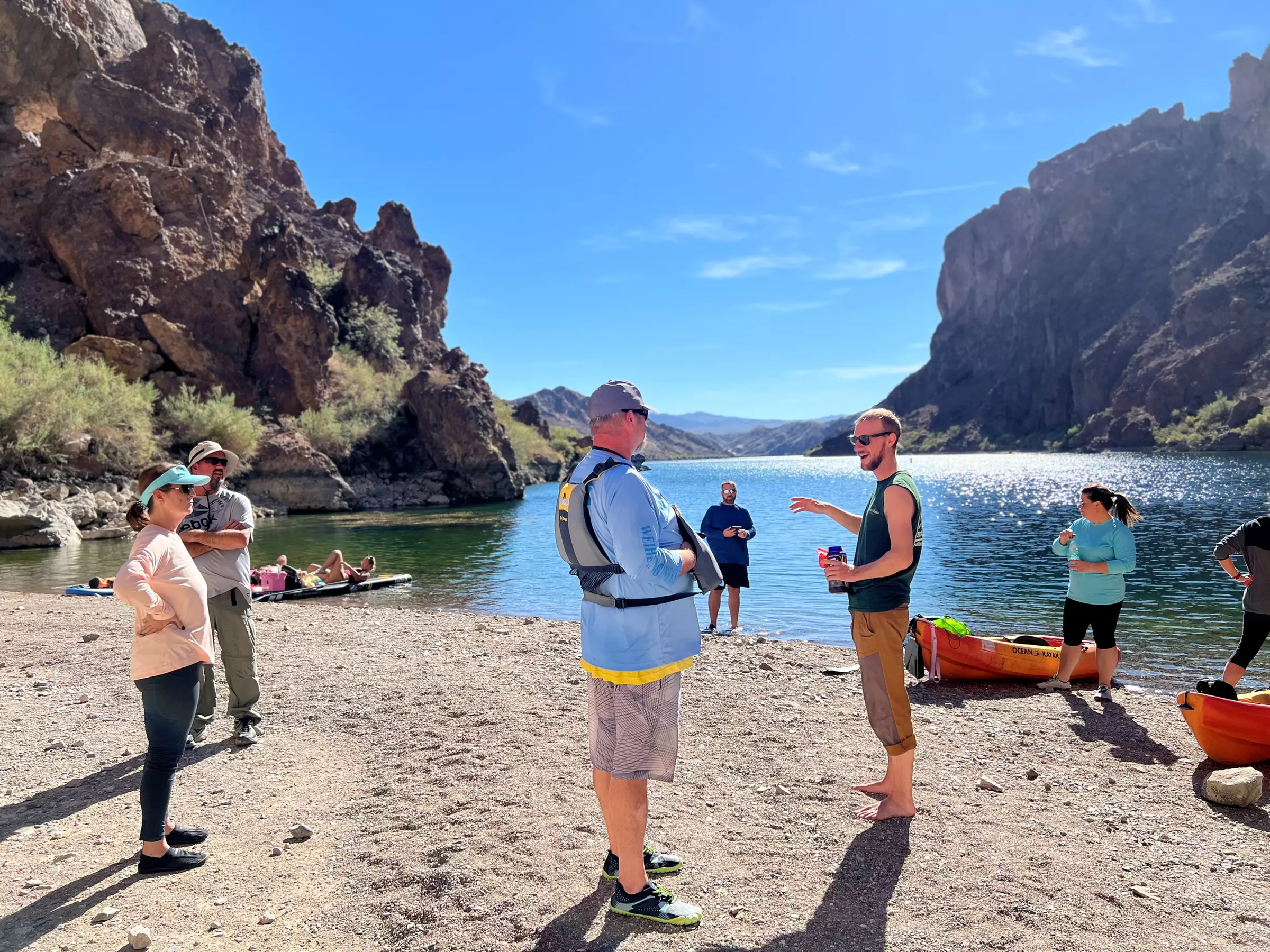 Las Vegas & Arizona: Colorado River Kayak Tour to Emerald Cave & More