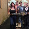 Image 6: Unleash Your Inner Warrior: Axe Throwing + Ninja Stars and Bat-A-Rangs