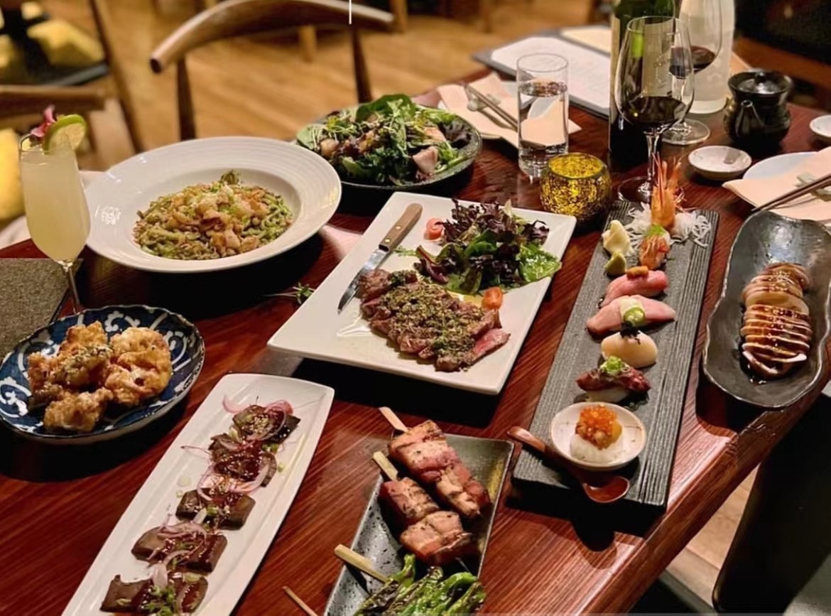 Two Flights of Wine & One Cheese Board at Vinum Japanese Fusion & Bar