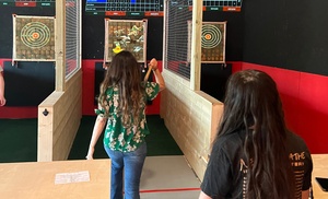 Unleash Your Inner Warrior with One Hour Axe Throwing Sessions!